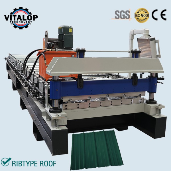 rib type roofing machine