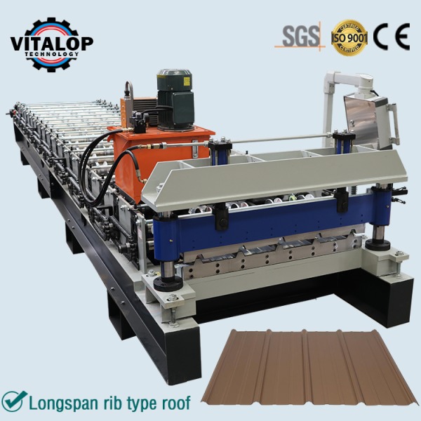 rib type roll forming machine roofing sheet making machine