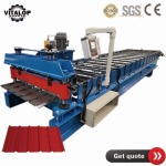   color roof rib type roofing sheet manufacturing machine