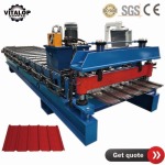 color roof rib type roofing sheet making machine 3