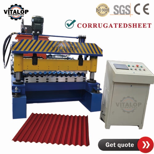 corrugated sheet roll forming machine