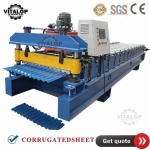 corrugated sheet roll forming machine