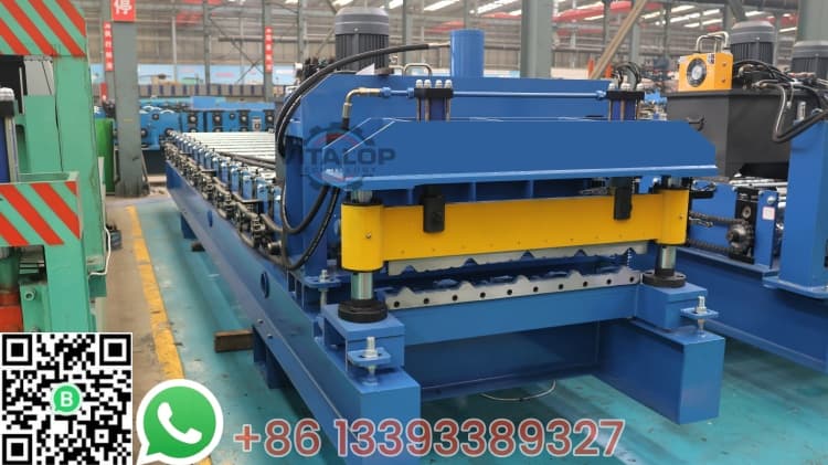 Glazed tile roll forming machine