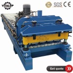 Glazed tile roll forming machine