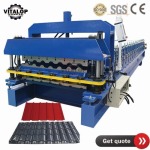 glazed roofing tile roll forming machine2