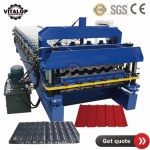 glazed roofing tile roll forming machine3