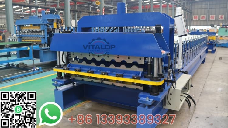glazed roofing tile roll forming machine