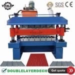 double layer deck roll forming machine