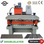 double layer metal roofing panel machine