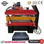 galvanized tile roof crimping machine