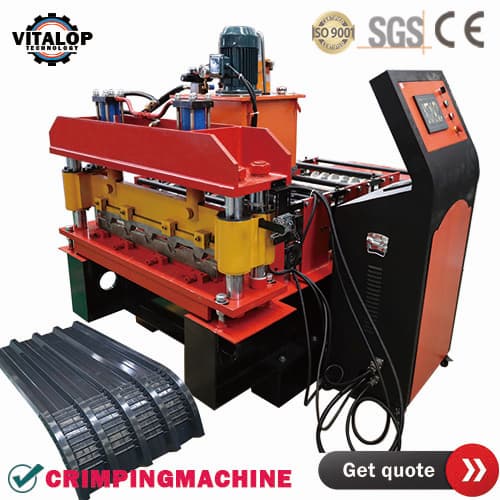 galvanized tile roof crimping machine galvanized tile roof crimping machine
