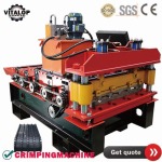 galvanized tile roof crimping machine3