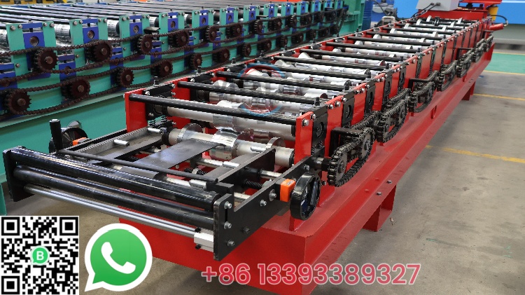 Metal roof ridge cap machine