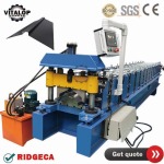 metal roof ridge cap roll forming machine 1