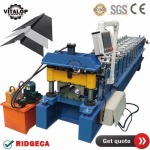metal roof ridge cap roll forming machine 3