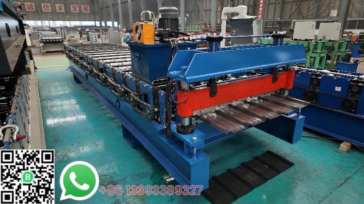 rib type roofing sheet making machine
