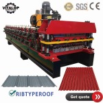 ribtype double layer roll forming machine