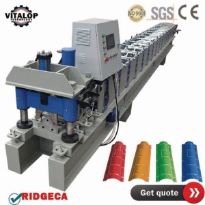 ridge capping roll forming machine 